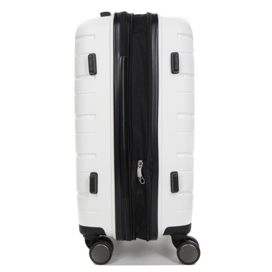 Чемодан маленький S полипропилен Worldline Airtex 282 46л 54×36×23см Белый