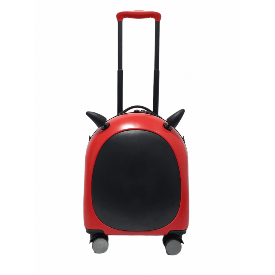 Детский чемодан маленький S ABS-пластик Airtex 961 45,5×34×22,5см 30л Красный