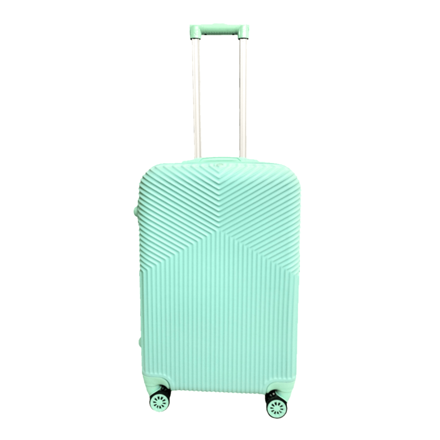Чемодан средний M ABS-пластик Sky 306 67×42×27см 75л Салатовый