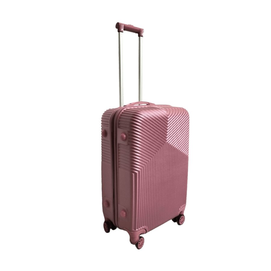 Чемодан средний M ABS-пластик Sky 306 67×42×27см 75л Розовое золото