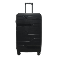 Чемодан большой L полипропилен Milano bag 0306 76×49×31см 82л Черный 