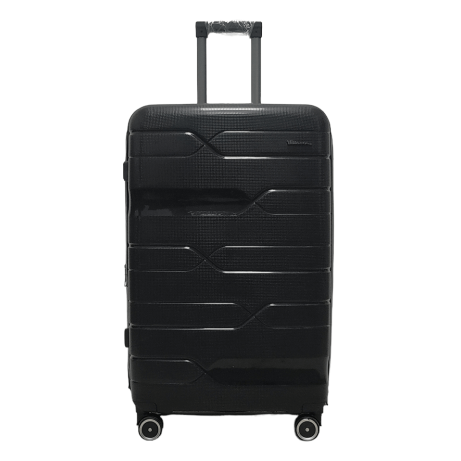 Чемодан большой L полипропилен Milano bag 0306 76×49×31см 82л Черный
