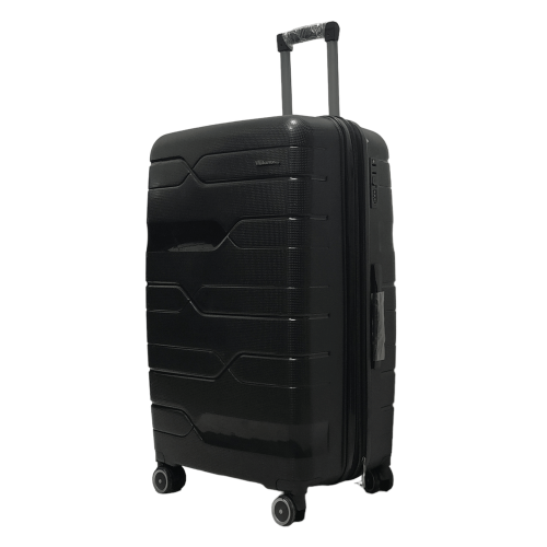 Чемодан большой L полипропилен Milano bag 0306 76×49×31см 82л Черный