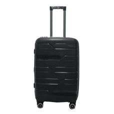 Чемодан средний M полипропилен Milano bag 0306 65×42×28см 56л Черный 