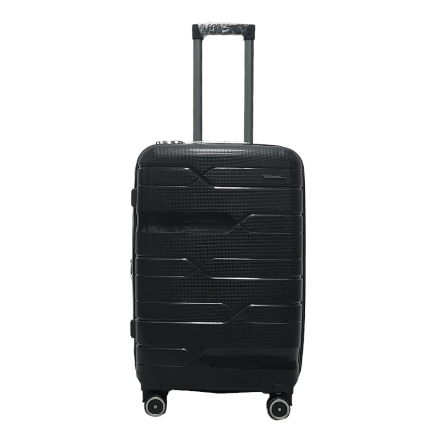 Чемодан средний M полипропилен Milano bag 0306 65×42×28см 56л Черный