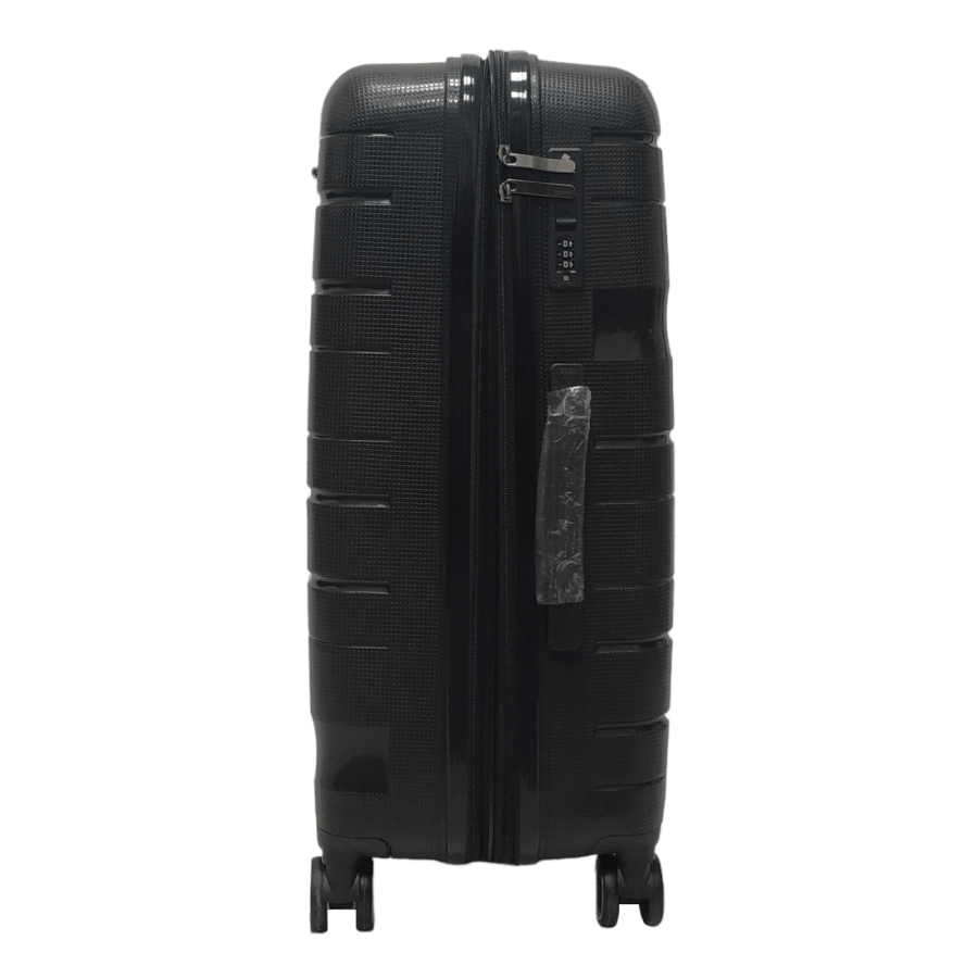 Чемодан средний M полипропилен Milano bag 0306 65×42×28см 56л Черный