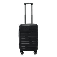 Чемодан маленький S полипропилен Milano bag 0306 56×35×24см 33л Черный