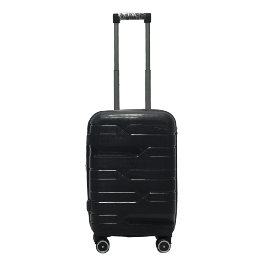 Чемодан маленький S полипропилен Milano bag 0306 56×35×24см 33л Черный