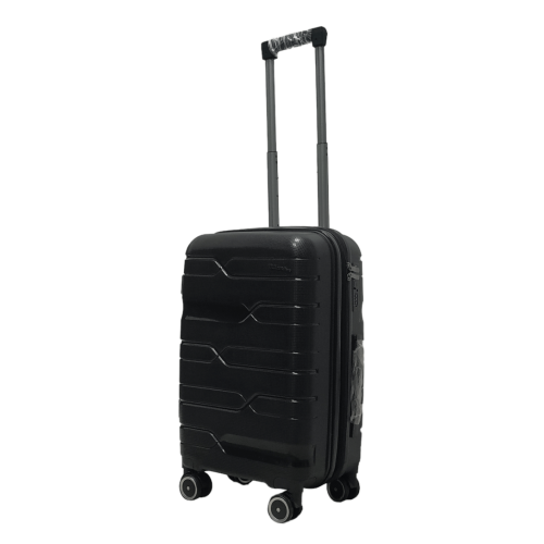 Чемодан маленький S полипропилен Milano bag 0306 56×35×24см 33л Черный