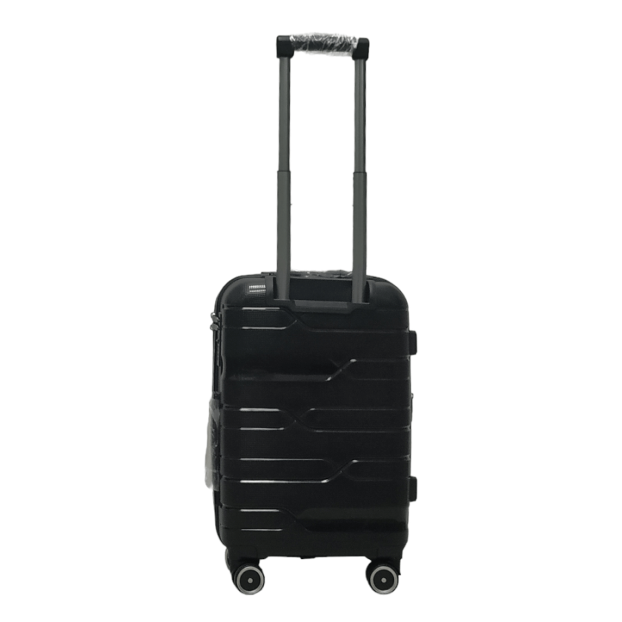 Чемодан маленький S полипропилен Milano bag 0306 56×35×24см 33л Черный