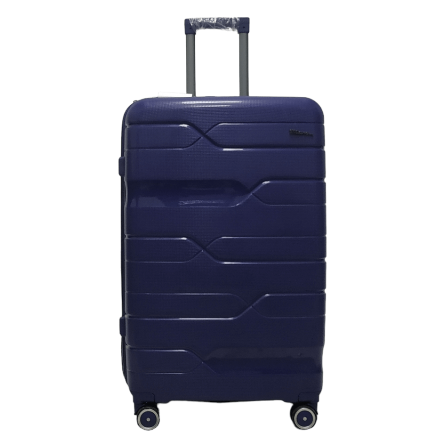 Чемодан большой L полипропилен Milano bag 0306 76×49×31см 82л Темно-синий