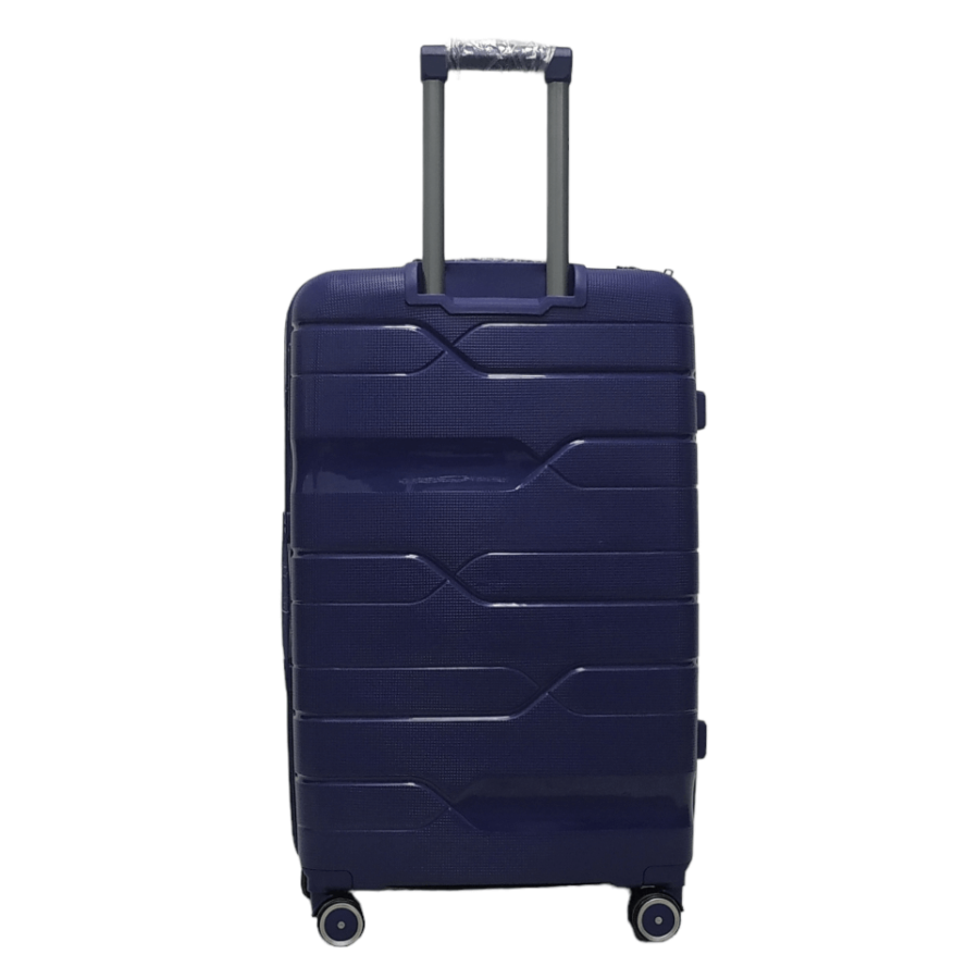 Чемодан большой L полипропилен Milano bag 0306 76×49×31см 82л Темно-синий