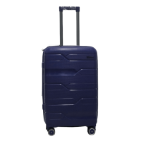 Чемодан средний M полипропилен Milano bag 0306 65×42×28см 56л Темно-синий 