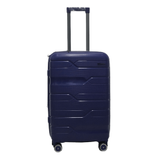 Чемодан средний M полипропилен Milano bag 0306 65×42×28см 56л Темно-синий 