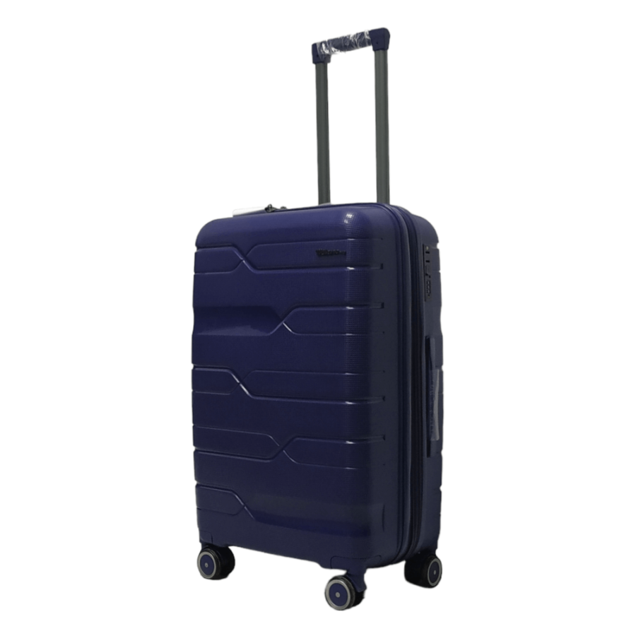 Чемодан средний M полипропилен Milano bag 0306 65×42×28см 56л Темно-синий
