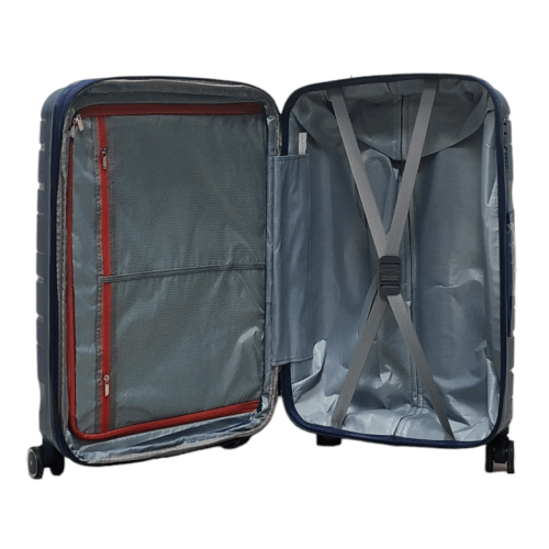 Чемодан средний M полипропилен Milano bag 0306 65×42×28см 56л Темно-синий