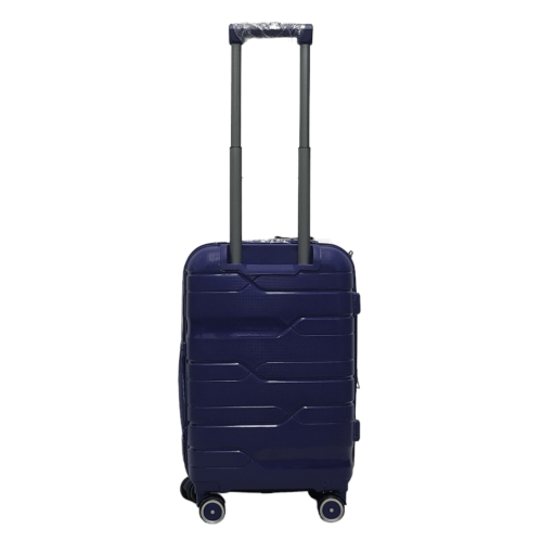 Чемодан маленький S полипропилен Milano bag 0306 56×35×24см 33л Темно-синий