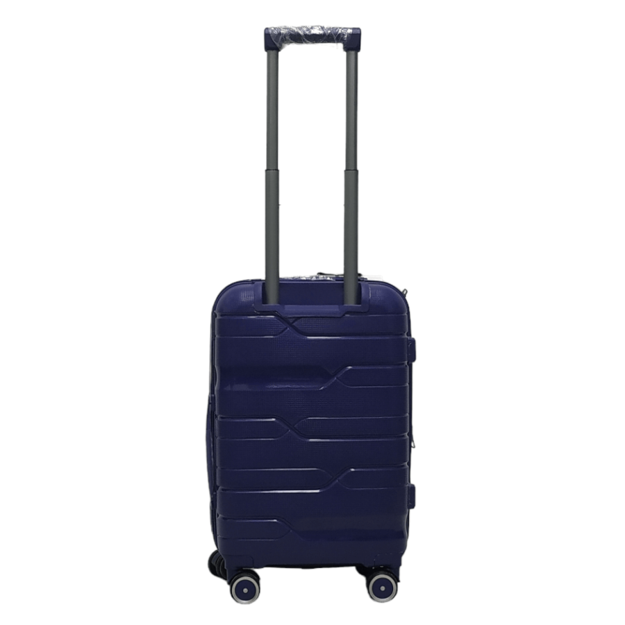 Чемодан маленький S полипропилен Milano bag 0306 56×35×24см 33л Темно-синий