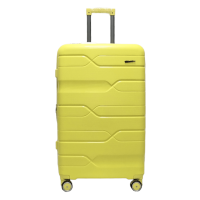Чемодан большой L полипропилен Milano bag 0306 76×49×31см 82л Желтый 