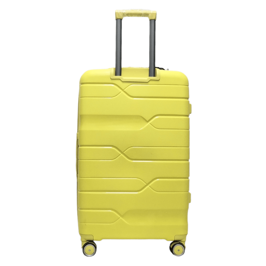 Чемодан большой L полипропилен Milano bag 0306 76×49×31см 82л Желтый