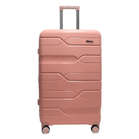 Чемодан большой L полипропилен Milano bag 0306 76×49×31см 82л Розовый 