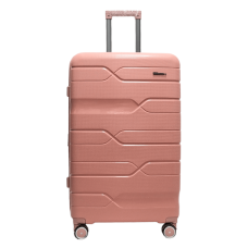 Чемодан большой L полипропилен Milano bag 0306 76×49×31см 82л Розовый 