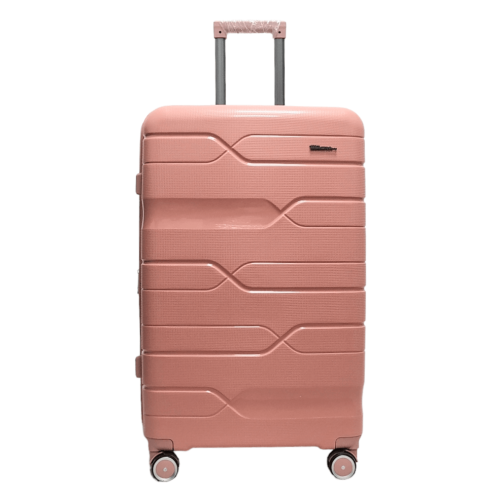 Чемодан большой L полипропилен Milano bag 0306 76×49×31см 82л Розовый