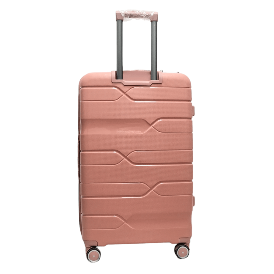 Чемодан большой L полипропилен Milano bag 0306 76×49×31см 82л Розовый