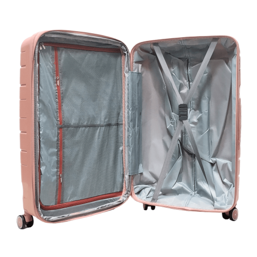 Чемодан большой L полипропилен Milano bag 0306 76×49×31см 82л Розовый
