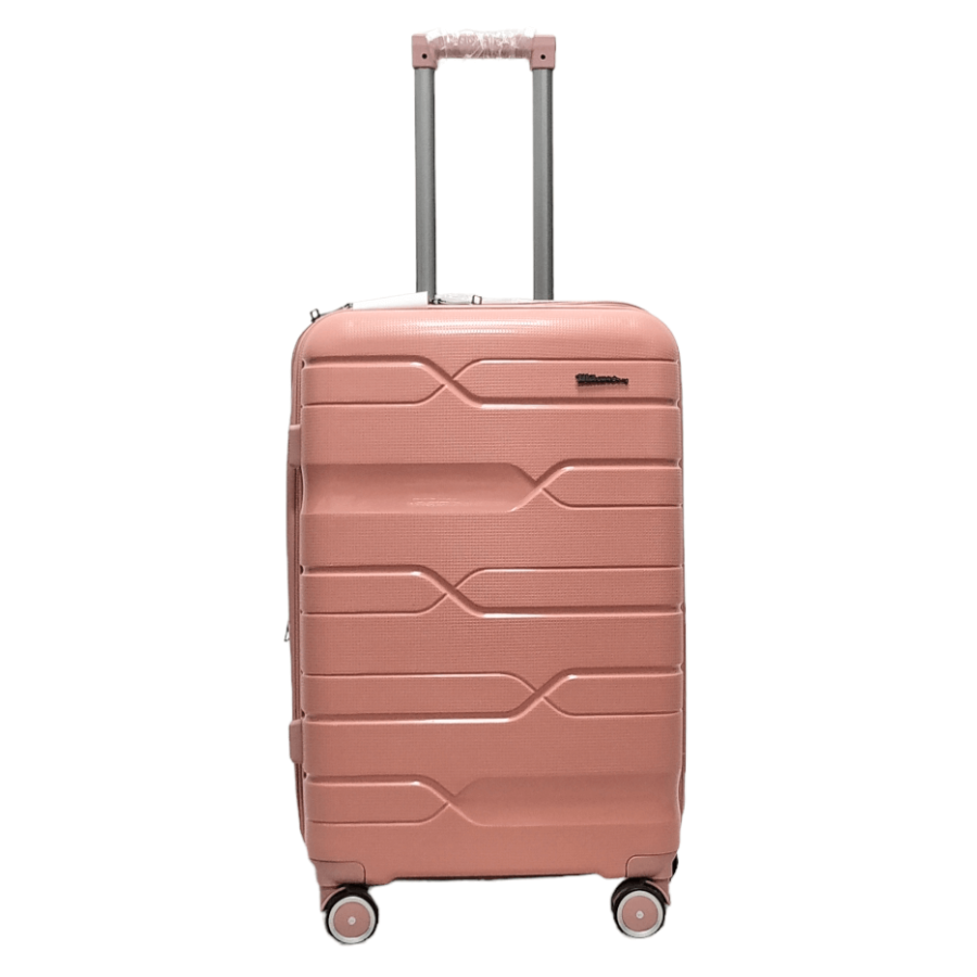 Чемодан средний M полипропилен Milano bag 0306 65×42×28см 56л Розовый