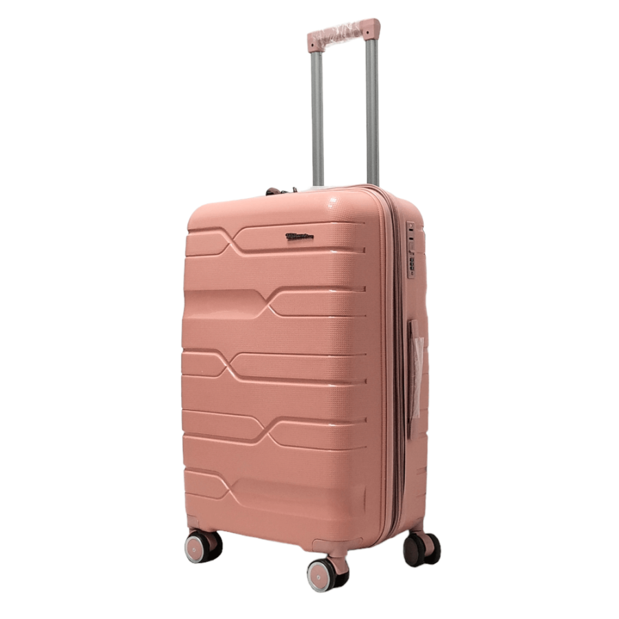 Чемодан средний M полипропилен Milano bag 0306 65×42×28см 56л Розовый
