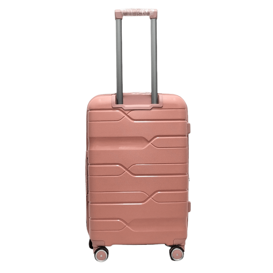 Чемодан средний M полипропилен Milano bag 0306 65×42×28см 56л Розовый