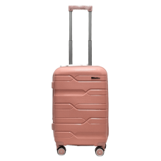 Чемодан маленький S полипропилен Milano bag 0306 56×35×24см 33л Розовый 