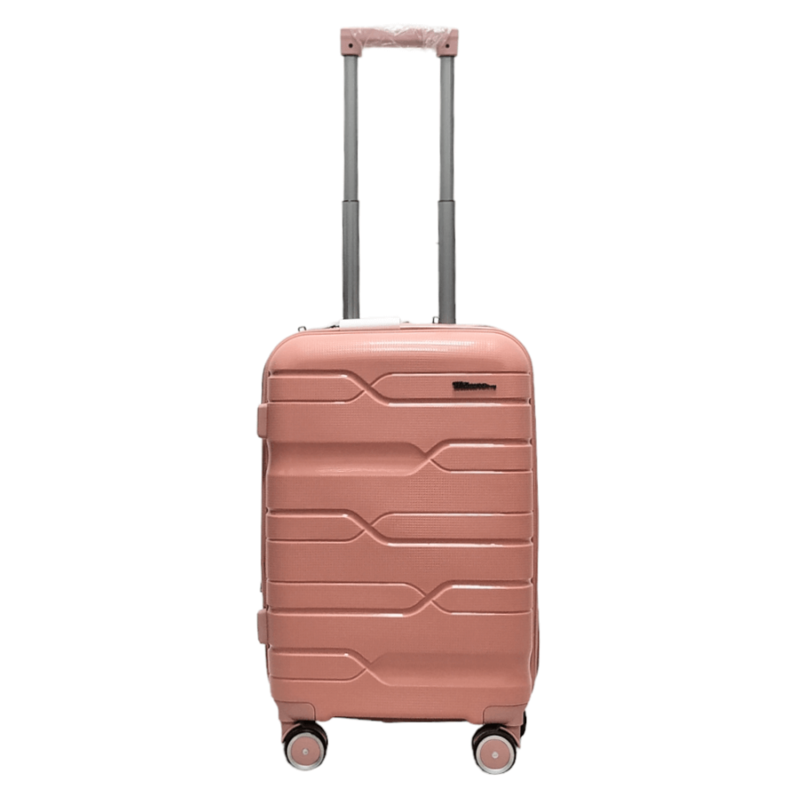 Чемодан маленький S полипропилен Milano bag 0306 56×35×24см 33л Розовый