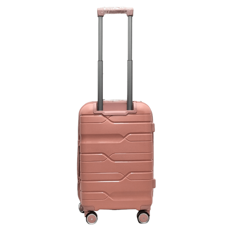 Чемодан маленький S полипропилен Milano bag 0306 56×35×24см 33л Розовый