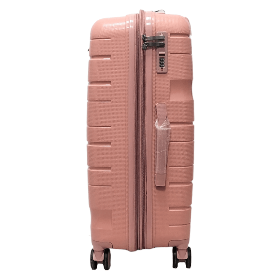 Чемодан маленький S полипропилен Milano bag 0306 56×35×24см 33л Розовый