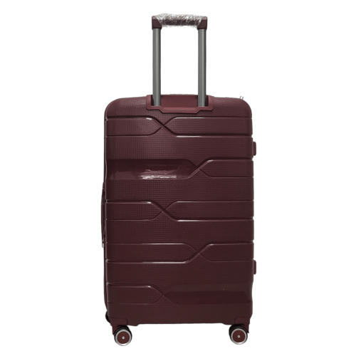 Чемодан большой L полипропилен Milano bag 0306 76×49×31см 82л Бордовый
