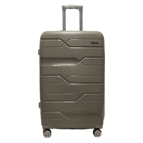 Чемодан большой L полипропилен Milano bag 0306 76×49×31см 82л Шампань