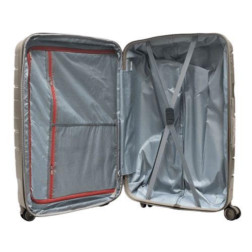 Чемодан большой L полипропилен Milano bag 0306 76×49×31см 82л Шампань