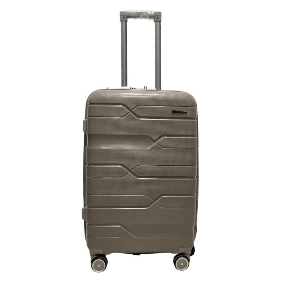 Чемодан средний M полипропилен Milano bag 0306 65×42×28см 56л Шампань