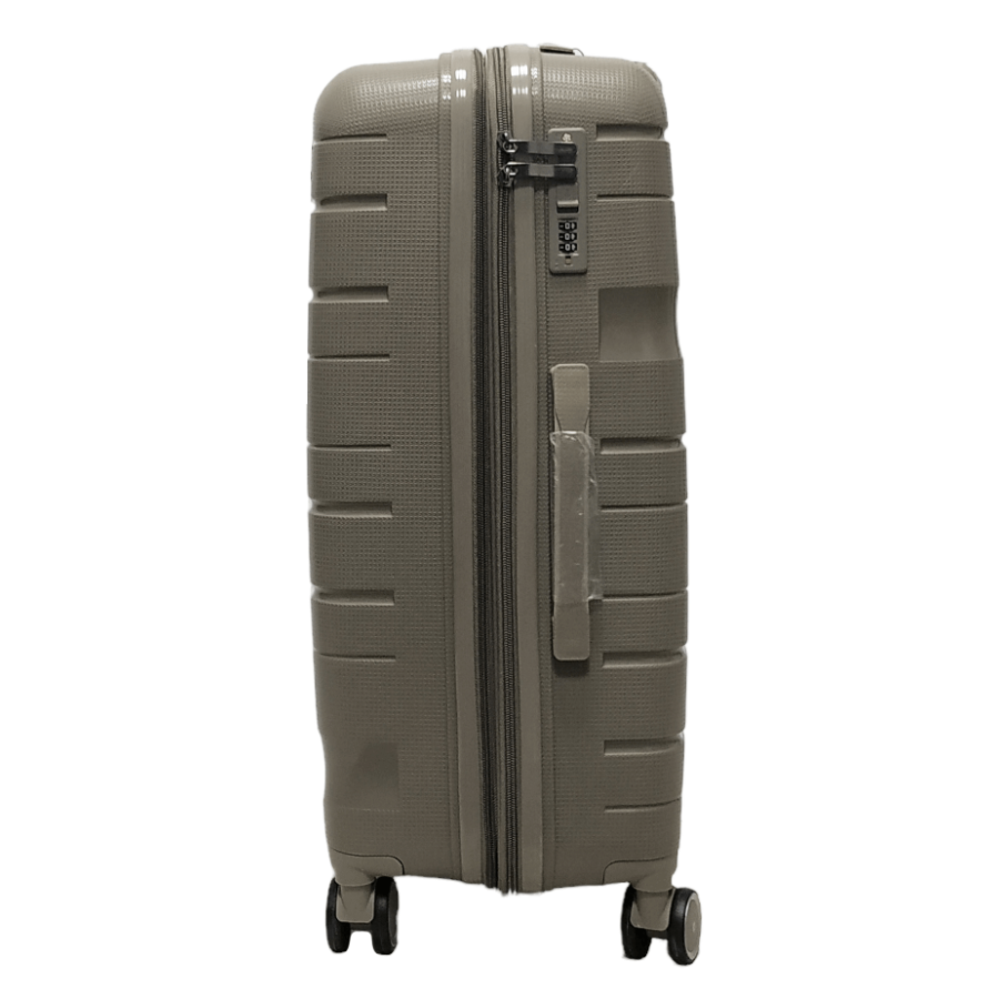Чемодан средний M полипропилен Milano bag 0306 65×42×28см 56л Шампань