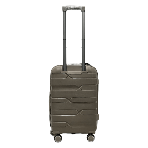 Чемодан маленький S полипропилен Milano bag 0306 56×35×24см 33л Шампань