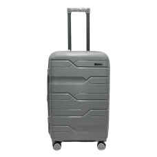 Чемодан средний M полипропилен Milano bag 0306 65×42×28см 56л Серебряный