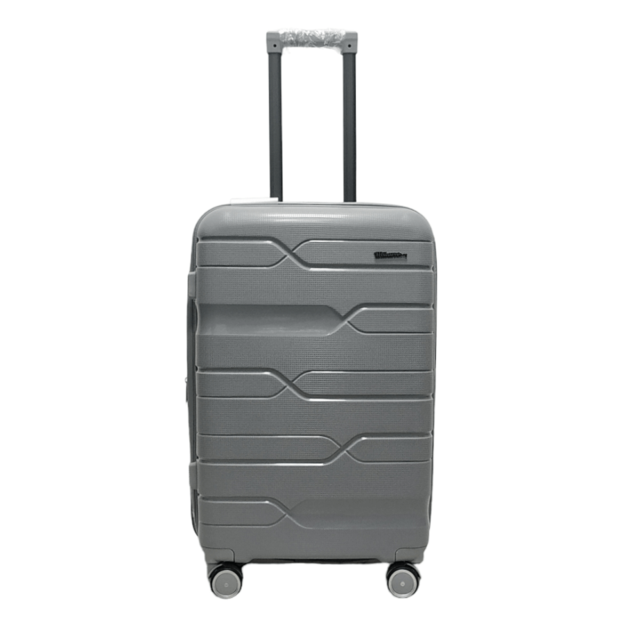 Чемодан средний M полипропилен Milano bag 0306 65×42×28см 56л Серебряный
