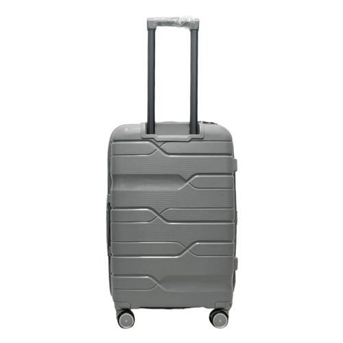 Чемодан средний M полипропилен Milano bag 0306 65×42×28см 56л Серебряный