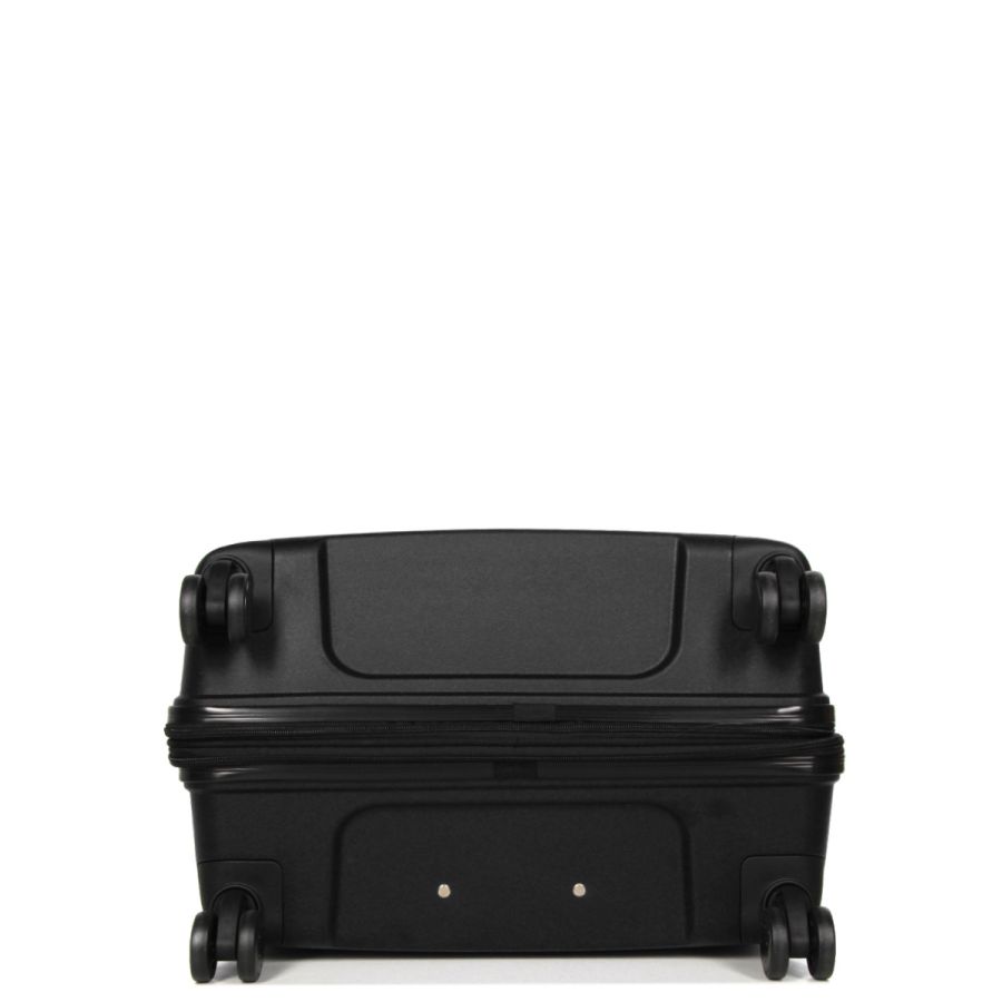 Чемодан большой L полипропилен Worldline Airtex 283 74,5×49×32см 120л Черный