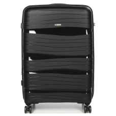 Чемодан большой L полипропилен Worldline Airteх 283 74,5×49×32см 120л Черный 