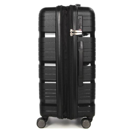 Чемодан средний M полипропилен Worldline Airtex 283 66×44×28см 80л Черный