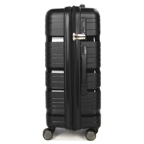 Чемодан средний M полипропилен Worldline Airtex 283 66×44×28см 80л Черный