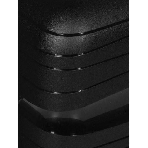 Чемодан маленький S полипропилен Worldline Airtex 283 56×33×22см 52л Черный